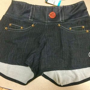 NWT InkNburn Dark Denim shorts